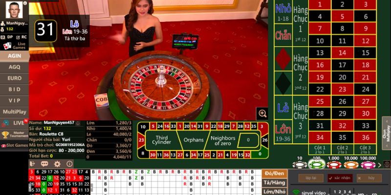 Bài Roulette kịch tính, hấp dẫn